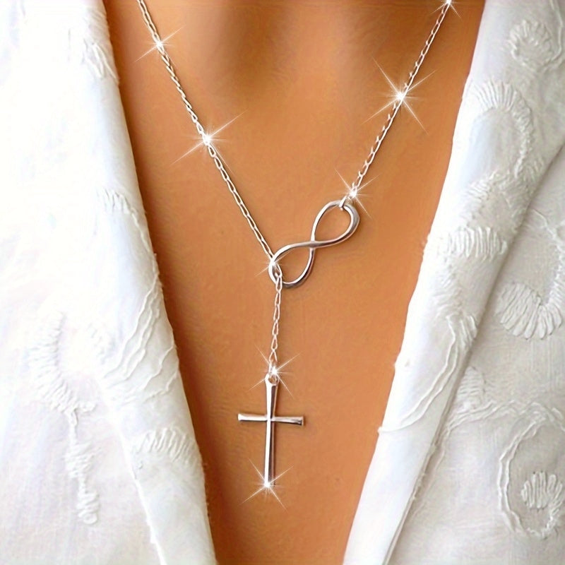 The Infinity Cross Necklace