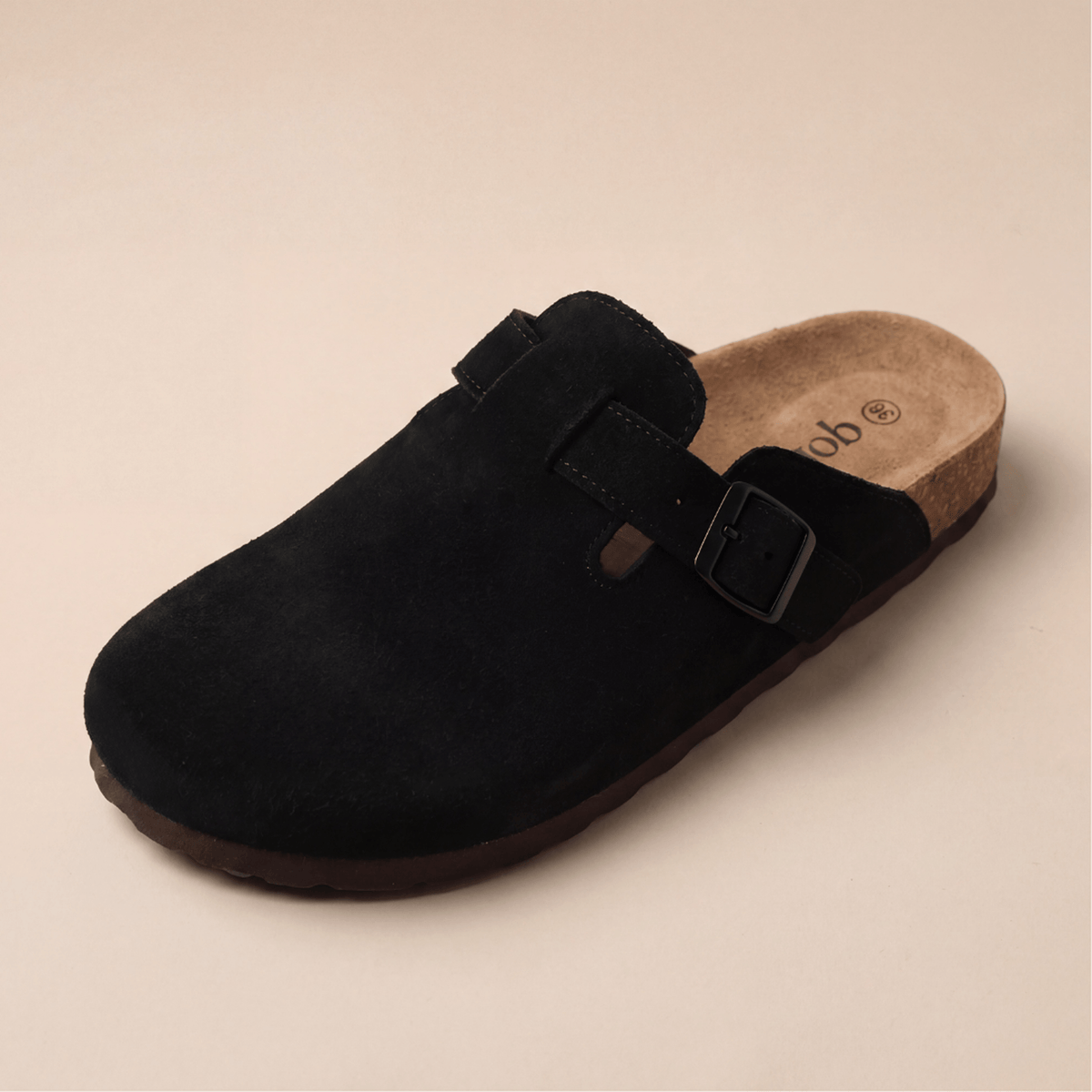 Genuine Suede Clogs by Zenvy
