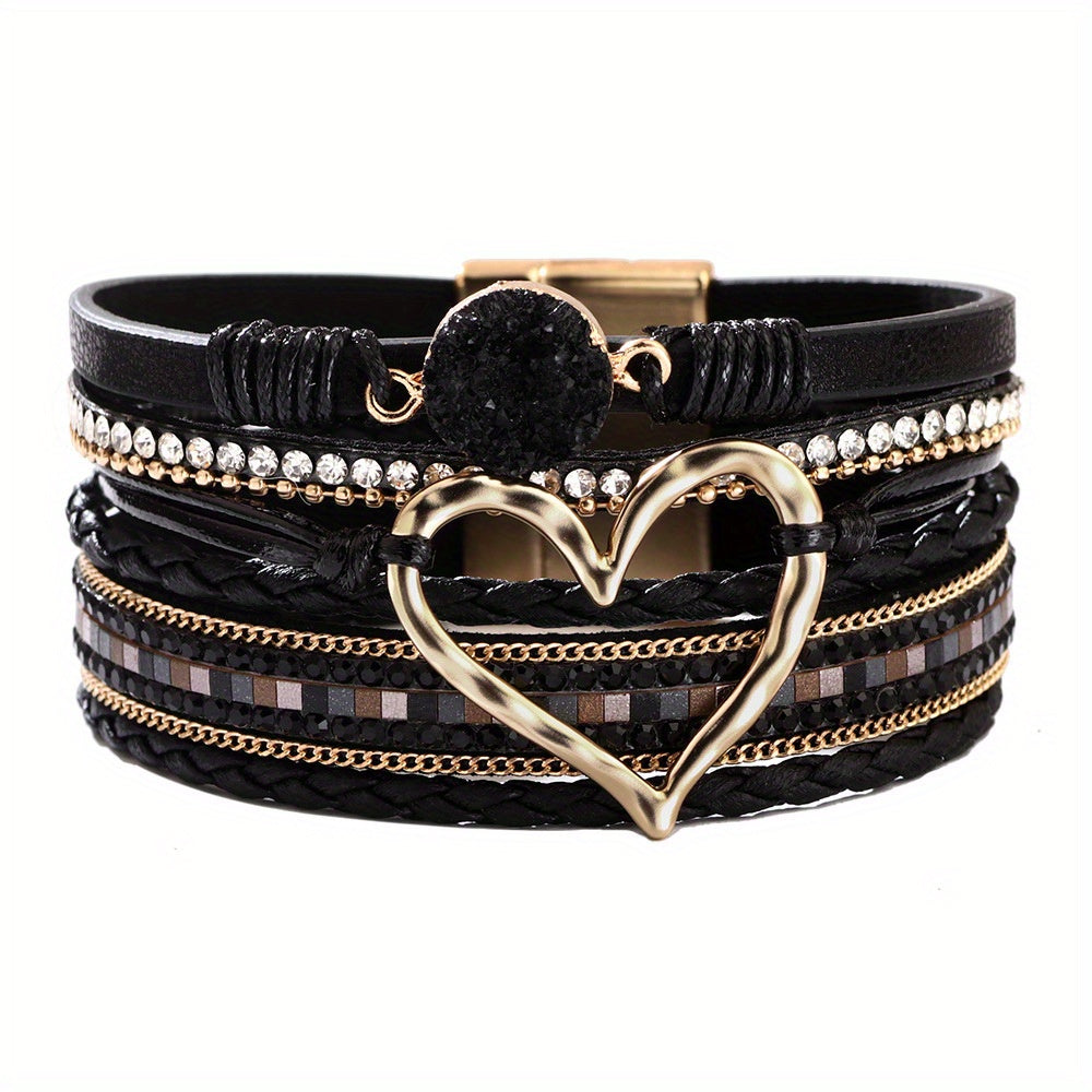 The Woven Leather Wrap Bracelet