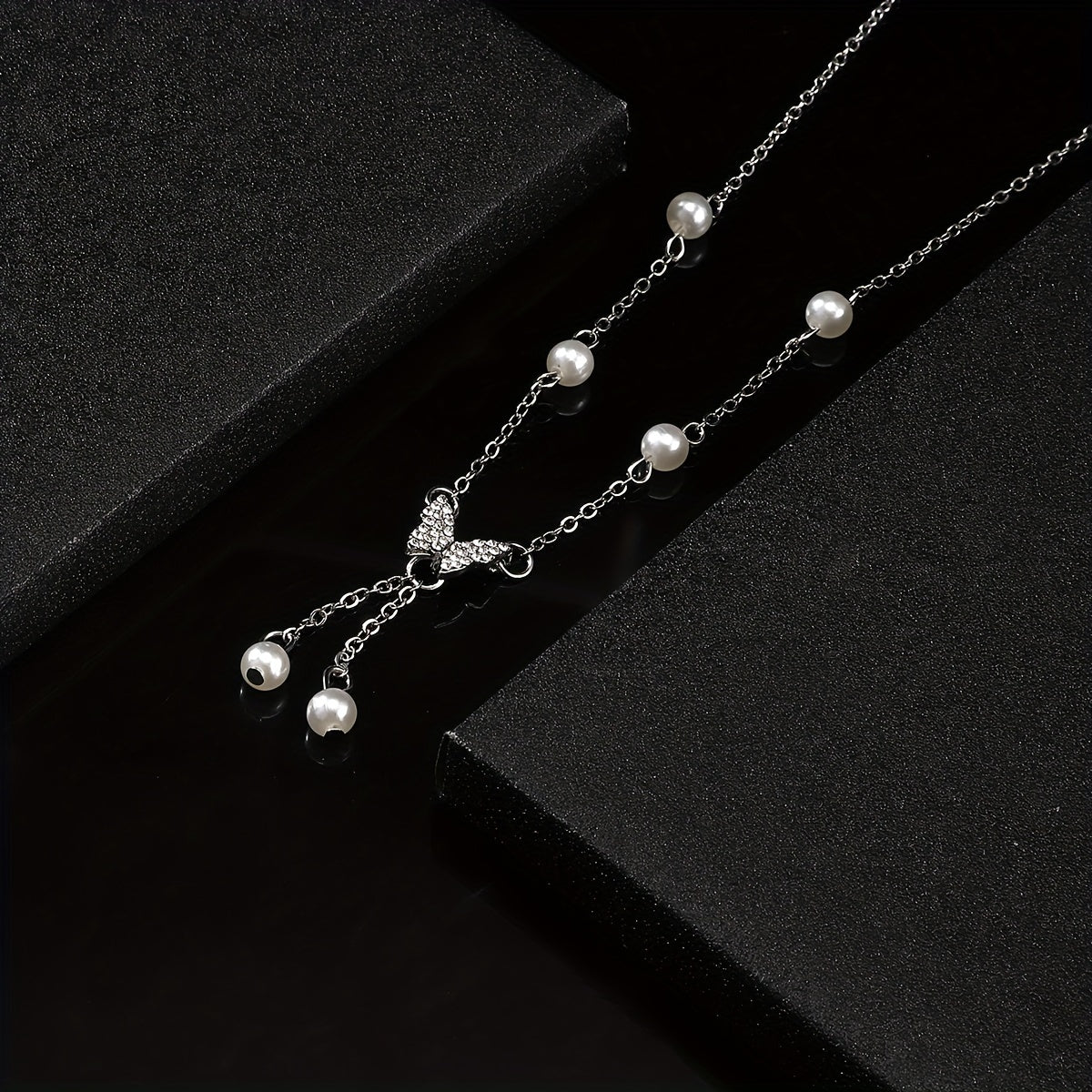 The Pearl Butterfly Necklace