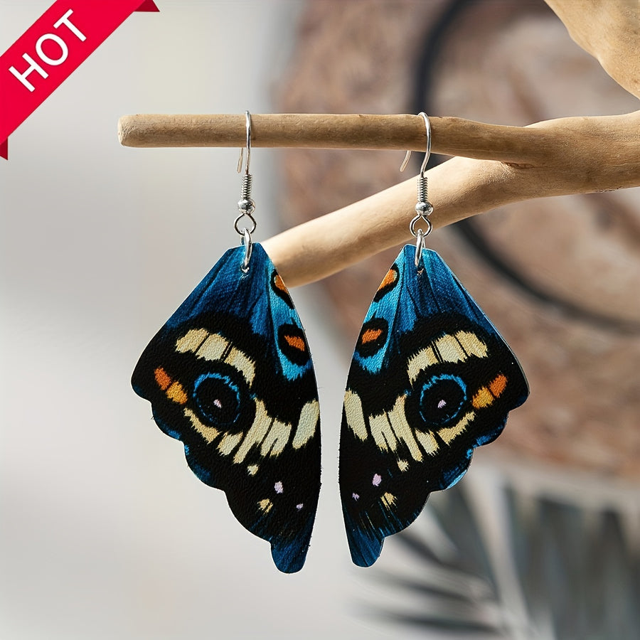 The Butterfly Wing Drop Earrings