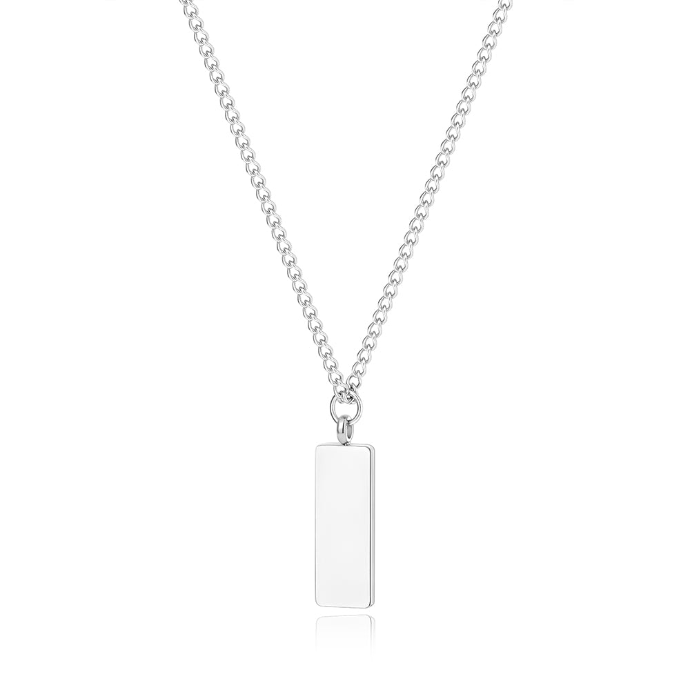 Custom Engraved Minimal Necklace