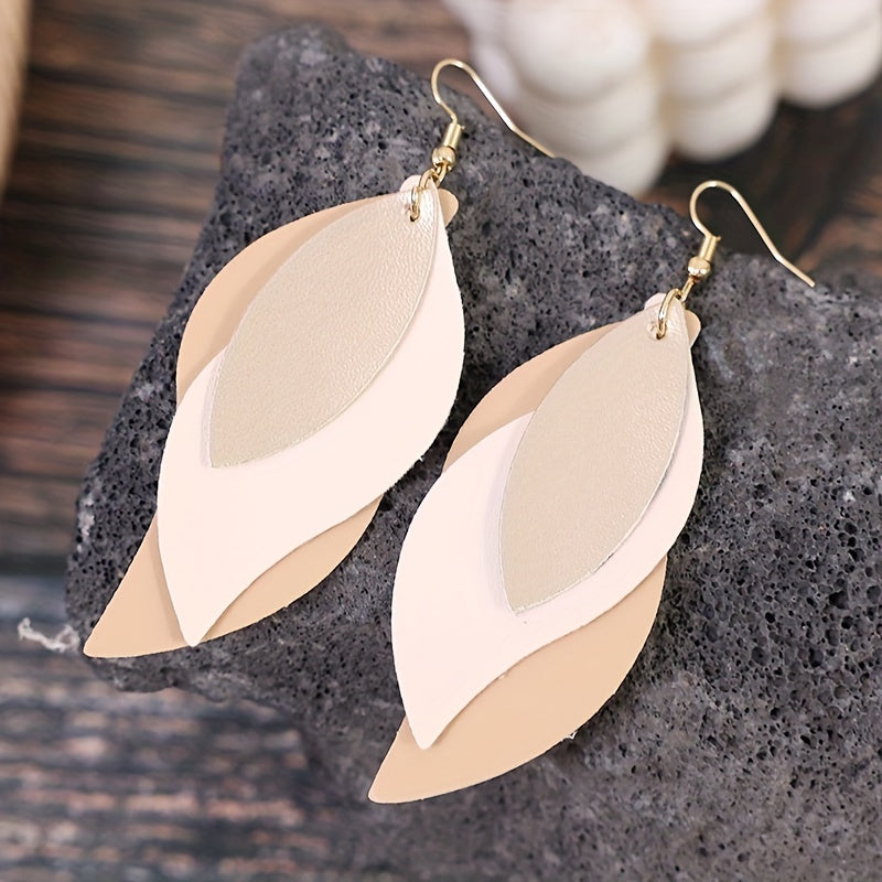 The Cascading Leaf Earrings
