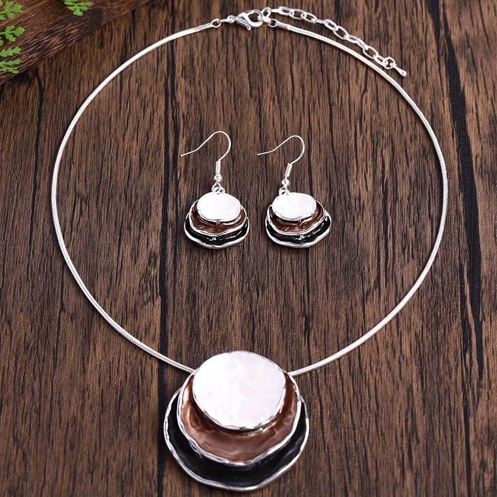 The Boho Enamel Jewellery Set
