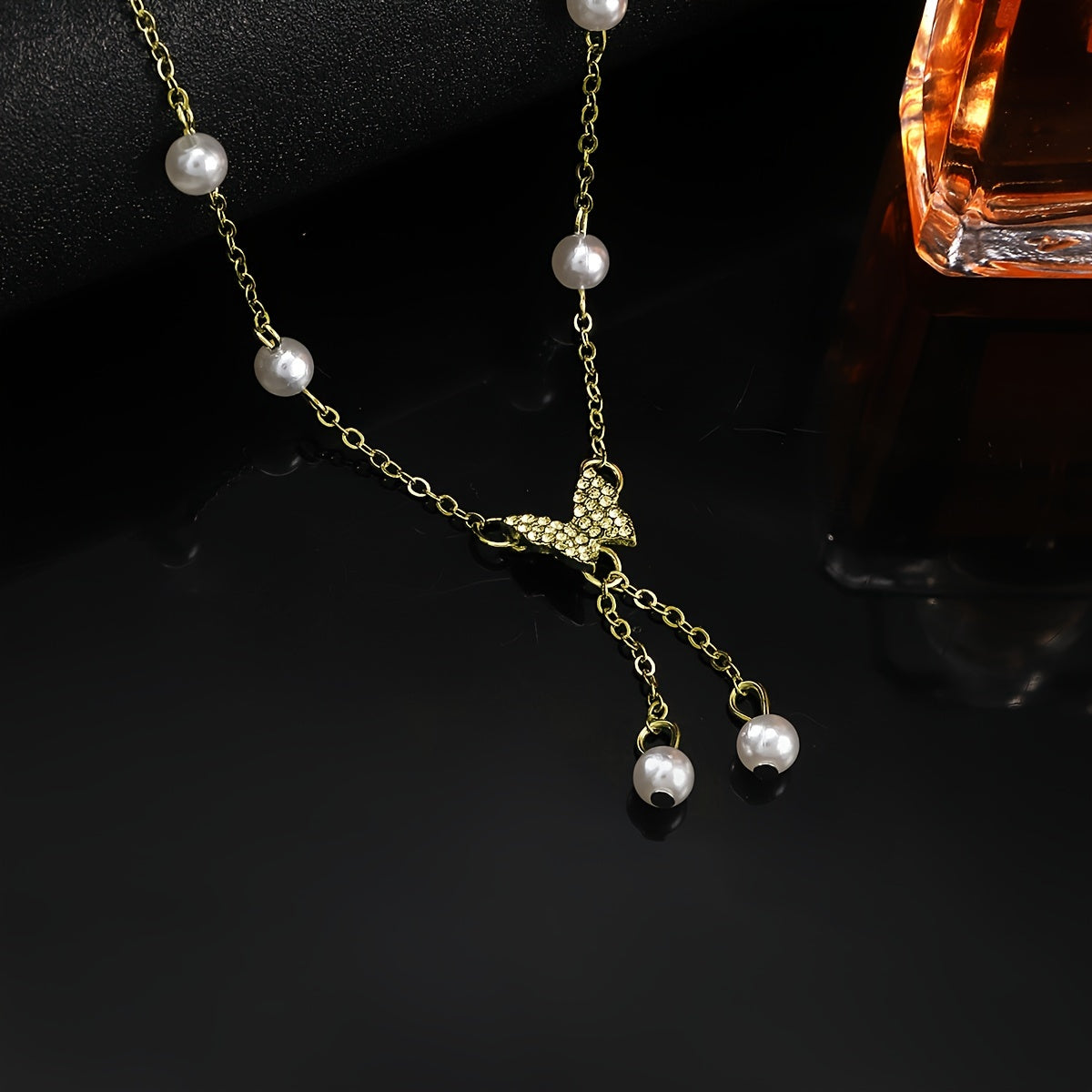 The Pearl Butterfly Necklace