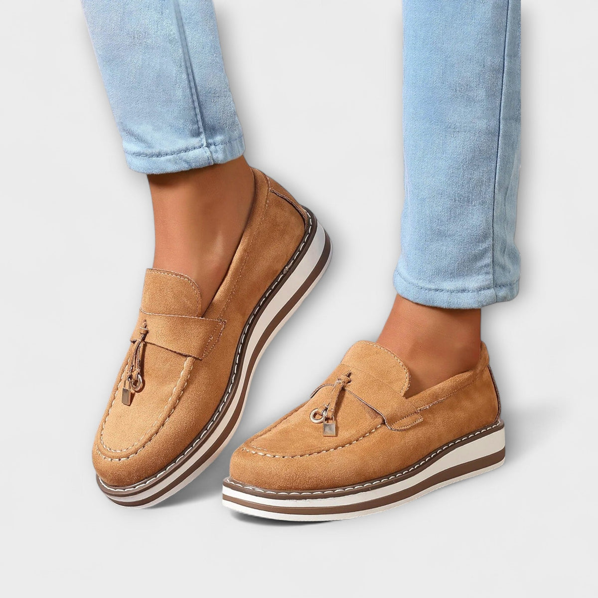 FREYA - ROUND TOE LOAFERS