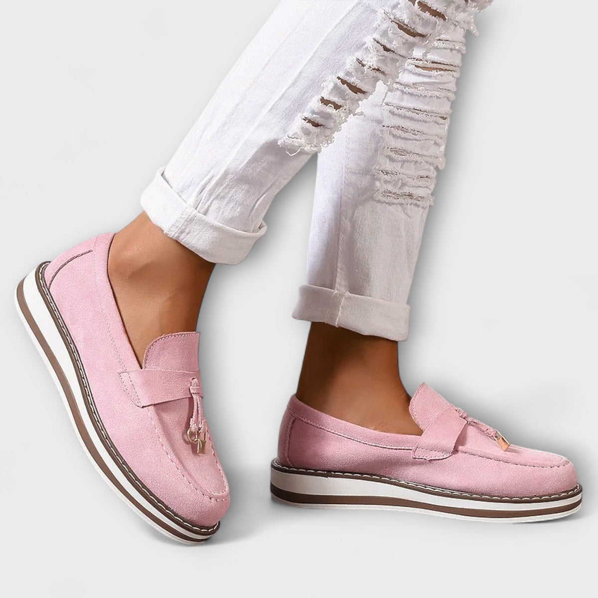 FREYA - ROUND TOE LOAFERS