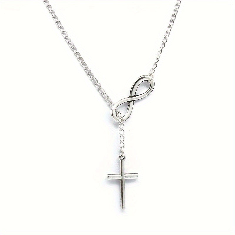 The Infinity Cross Necklace