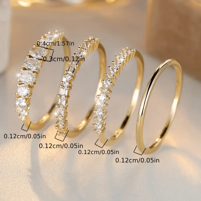 The Crystal Stack Rings