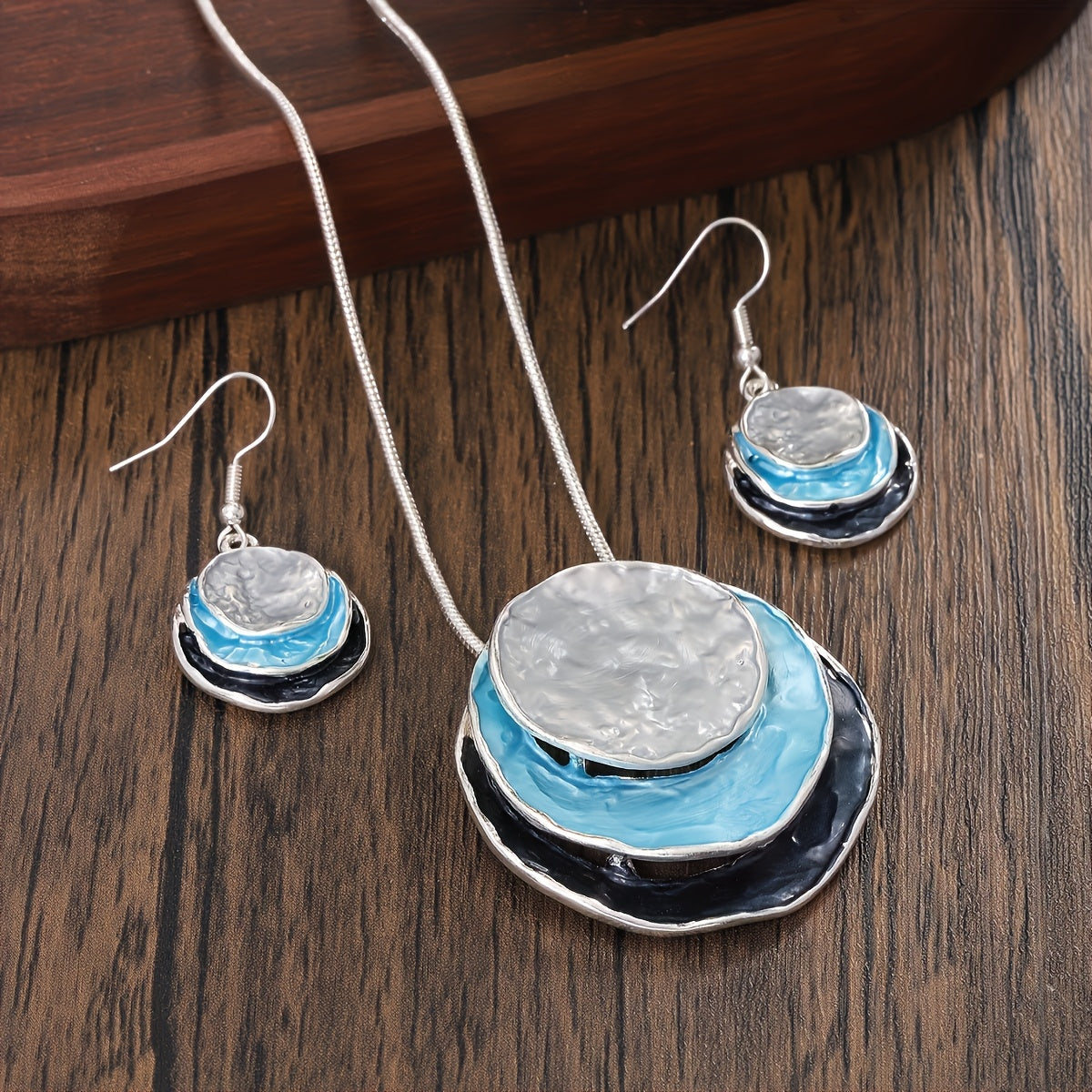 The Boho Enamel Jewellery Set