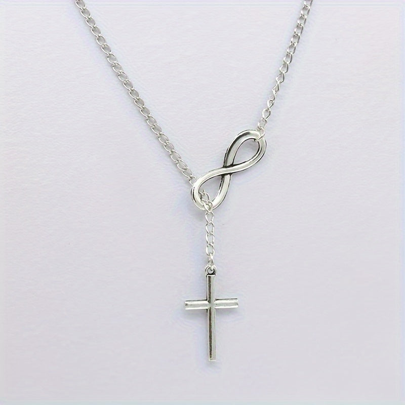 The Infinity Cross Necklace