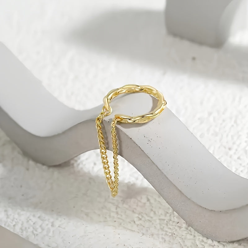 The Chain Tassel Ear Cuff