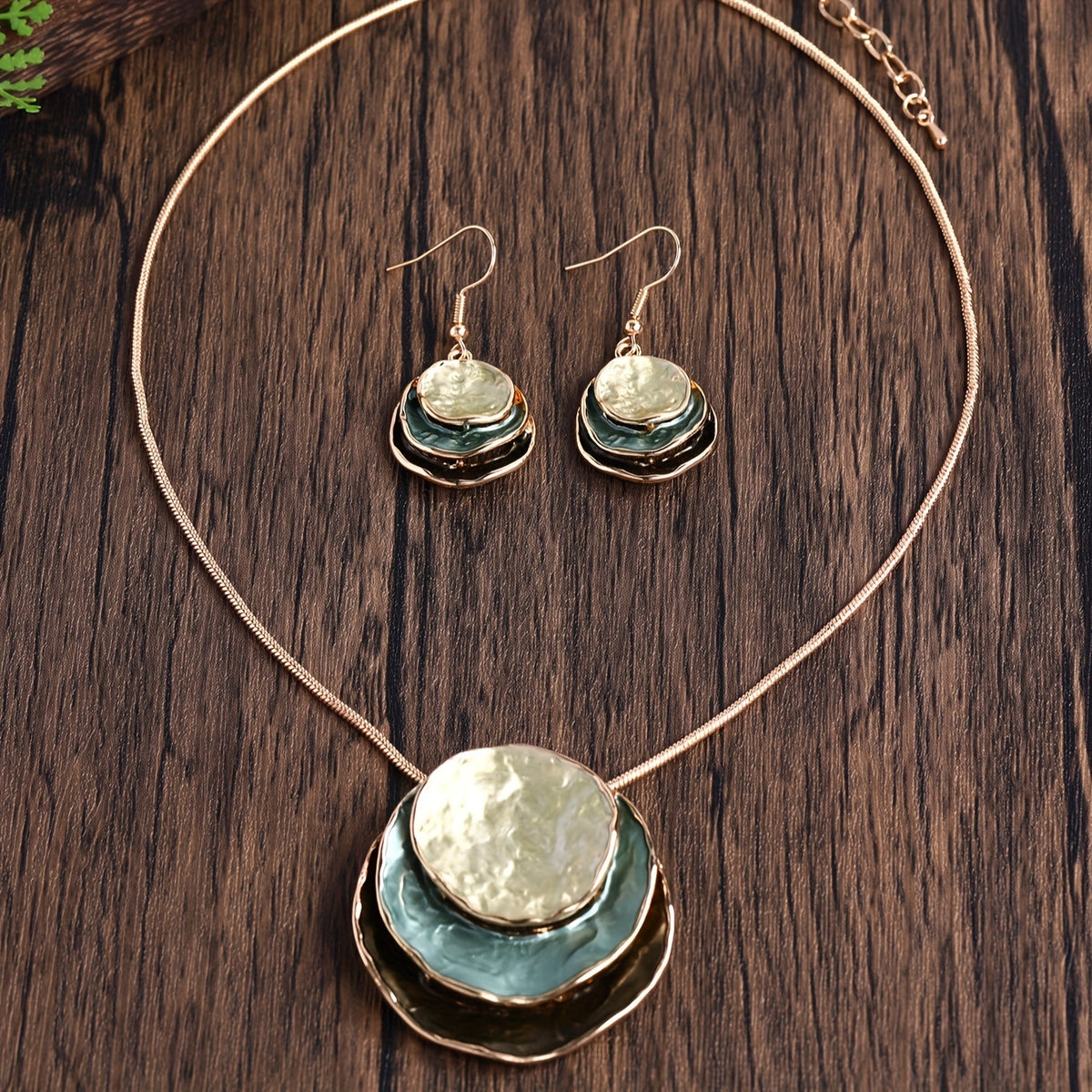 The Boho Enamel Jewellery Set