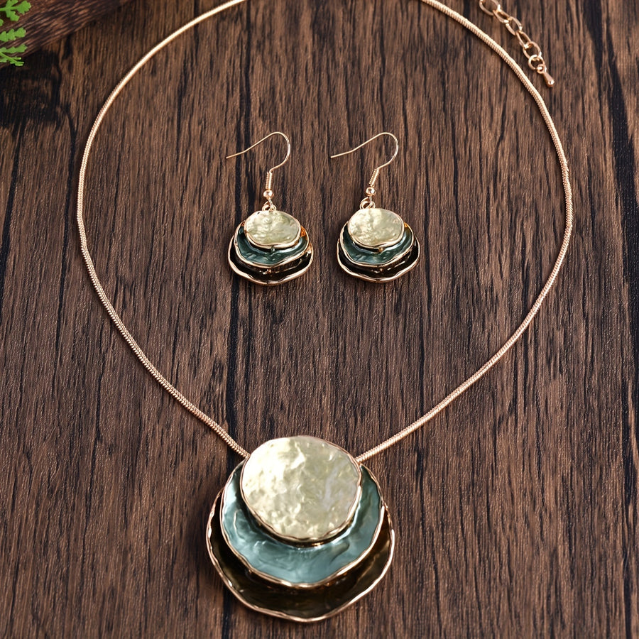 The Boho Enamel Jewellery Set