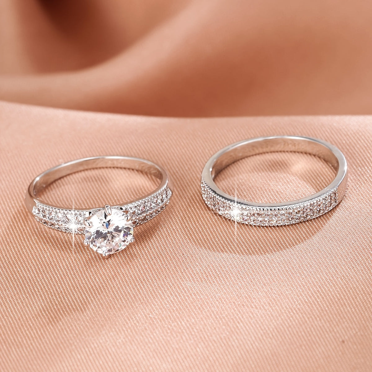 The Eternity Band Ring Set — 2pcs