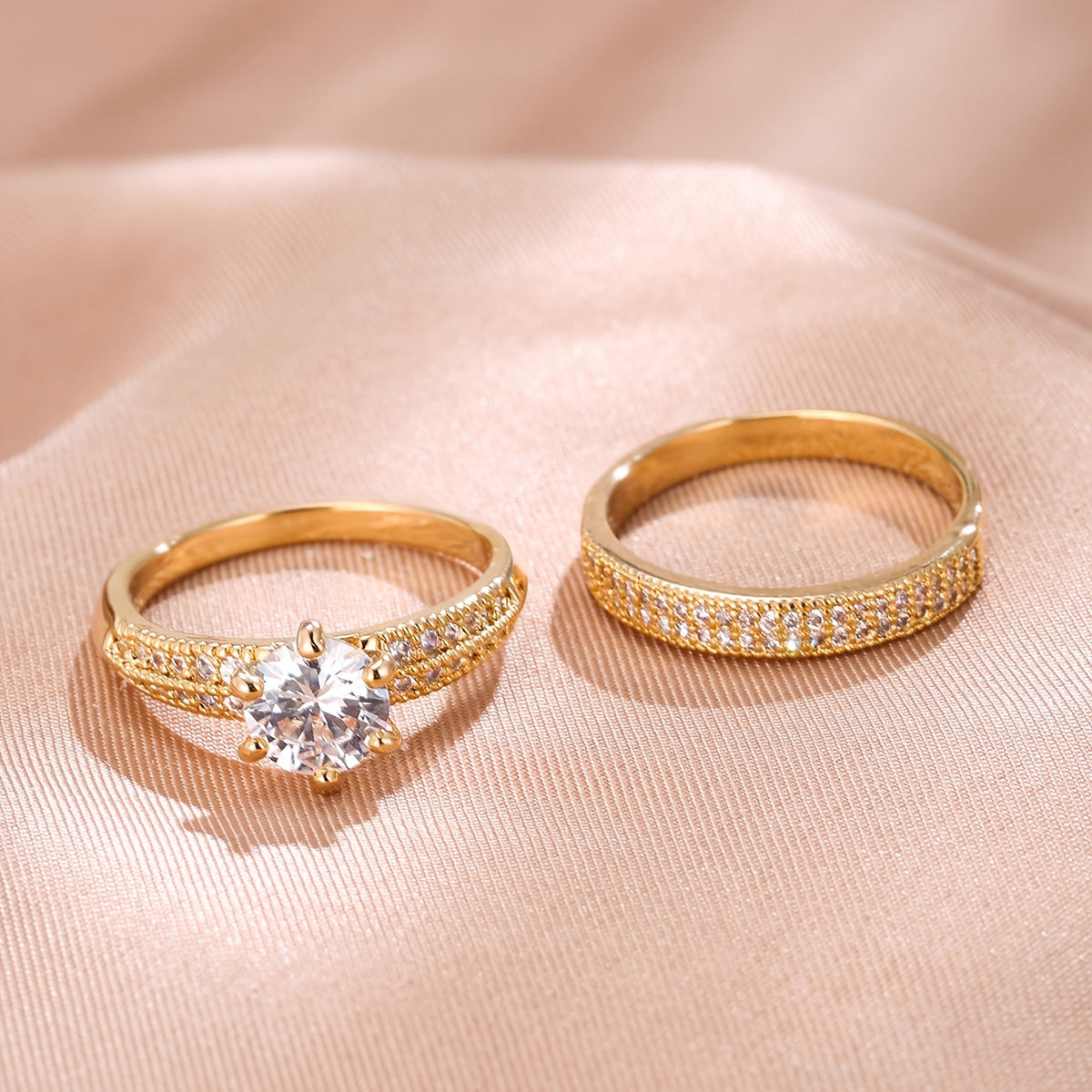 The Eternity Band Ring Set — 2pcs