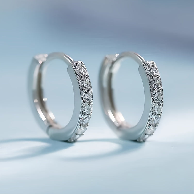 Green Zirconia Ear Buckle Earring