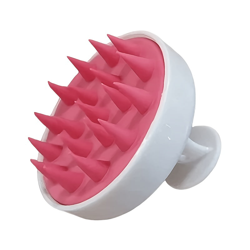 WANMEI New Candy-Colored Scalp Massage Head Silicone Shampoo Brush Hair Washing Tool Massage Comb Anti-Itch Head Scraper