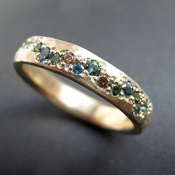 The Gemstone Band Ring