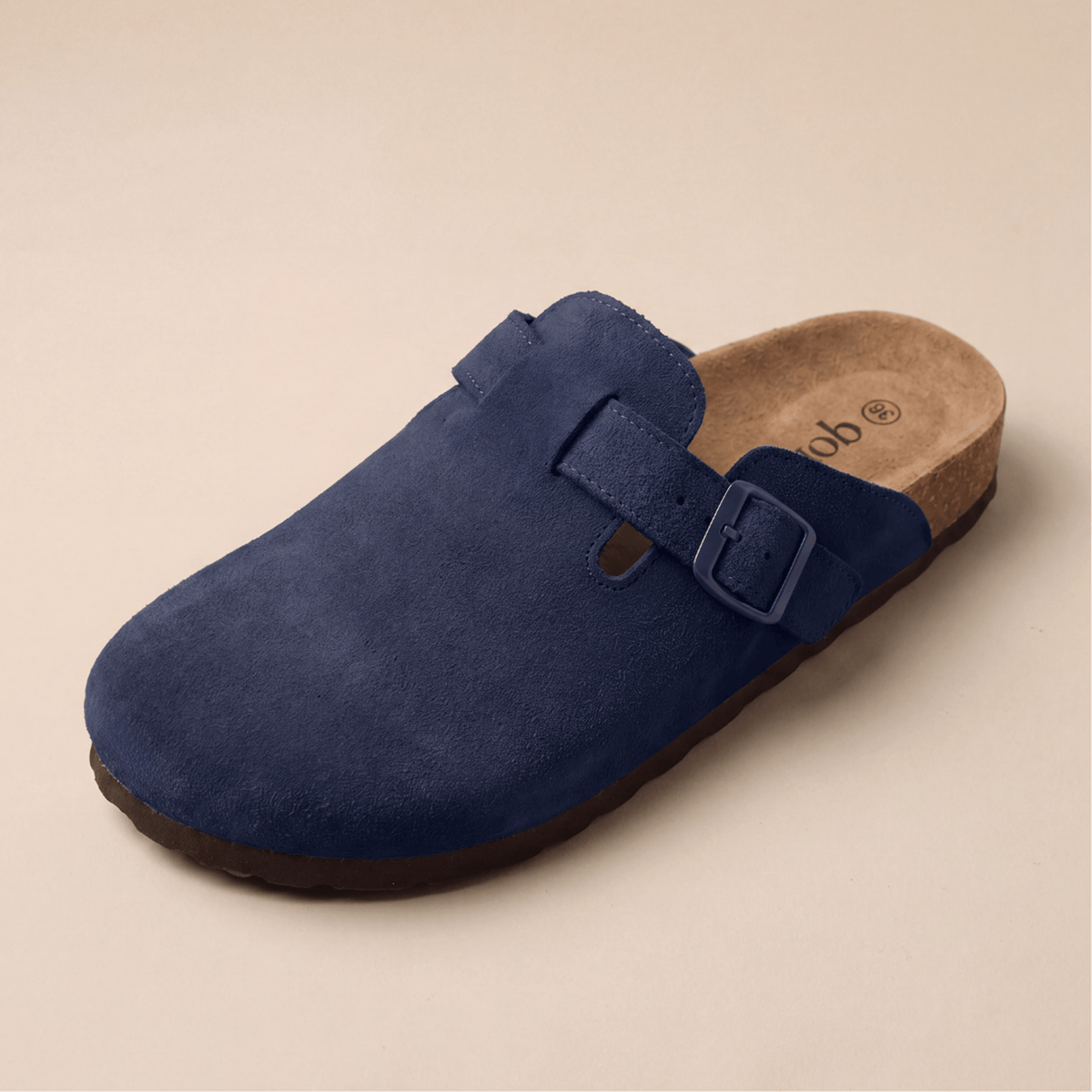 Genuine Suede Clogs by Zenvy