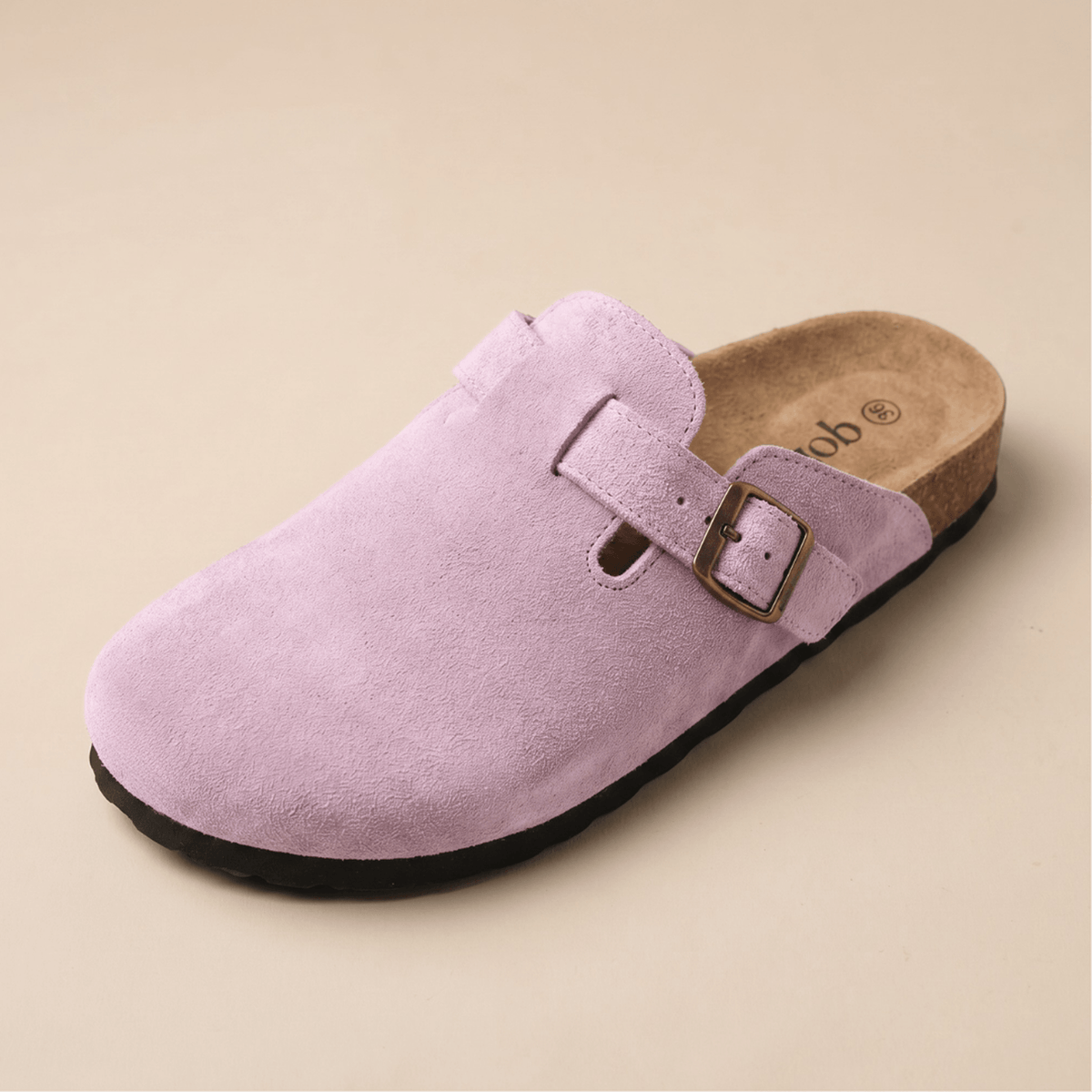 Genuine Suede Clogs by Zenvy
