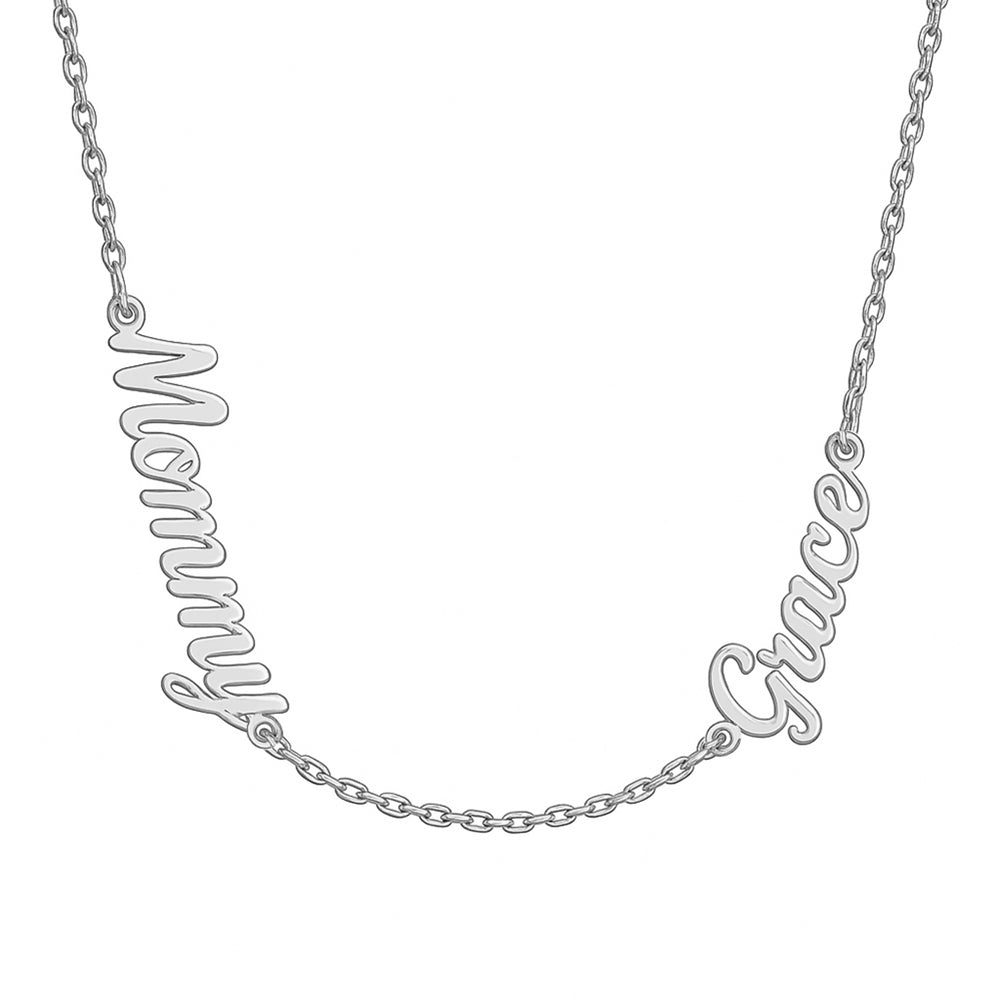 Custom Multi Name Necklace